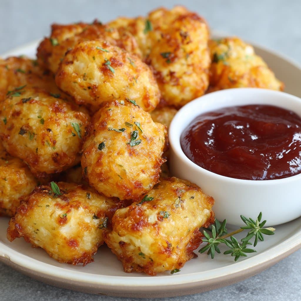Two Ingredient Cottage Cheese Tots – Quick Air Fryer Snack