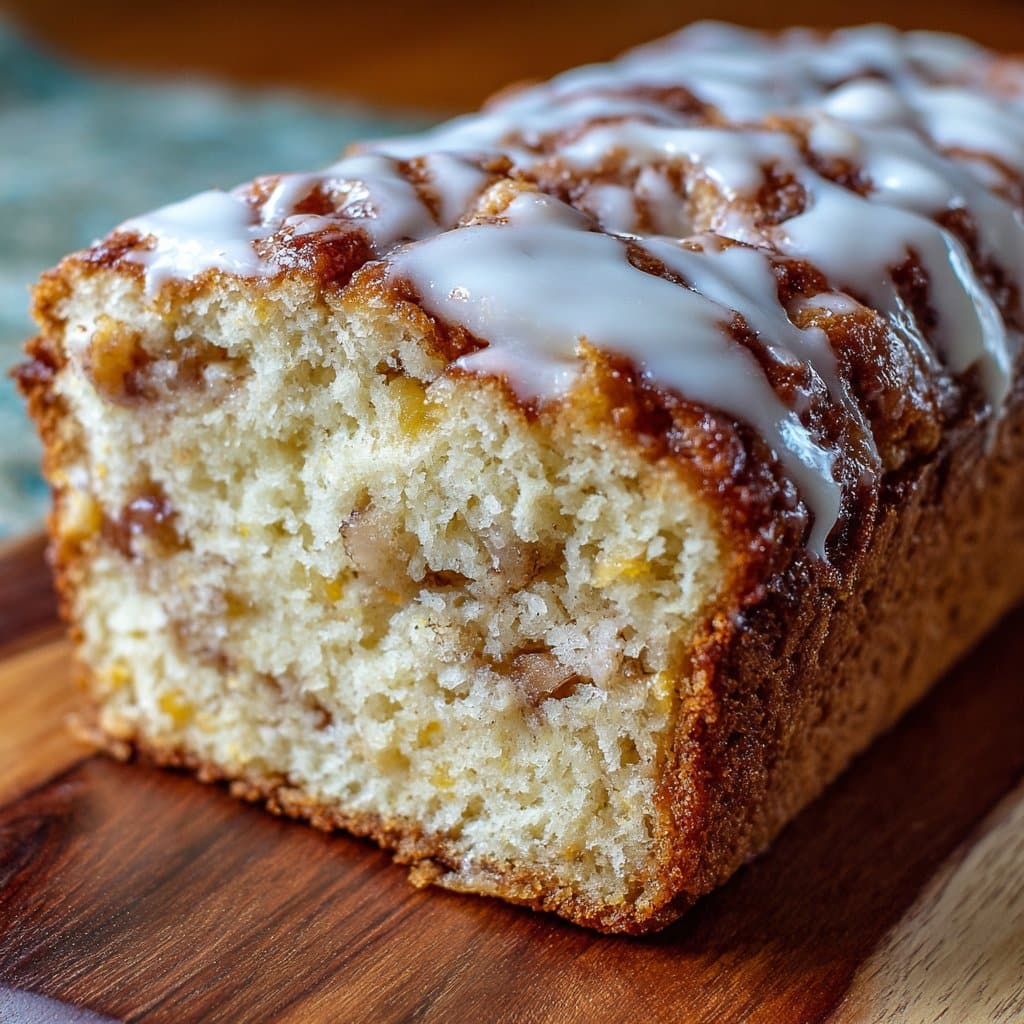 Easy Amish Apple Fritter Bread Recipe