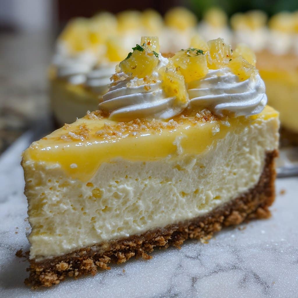 Pineapple Heaven Cheesecake