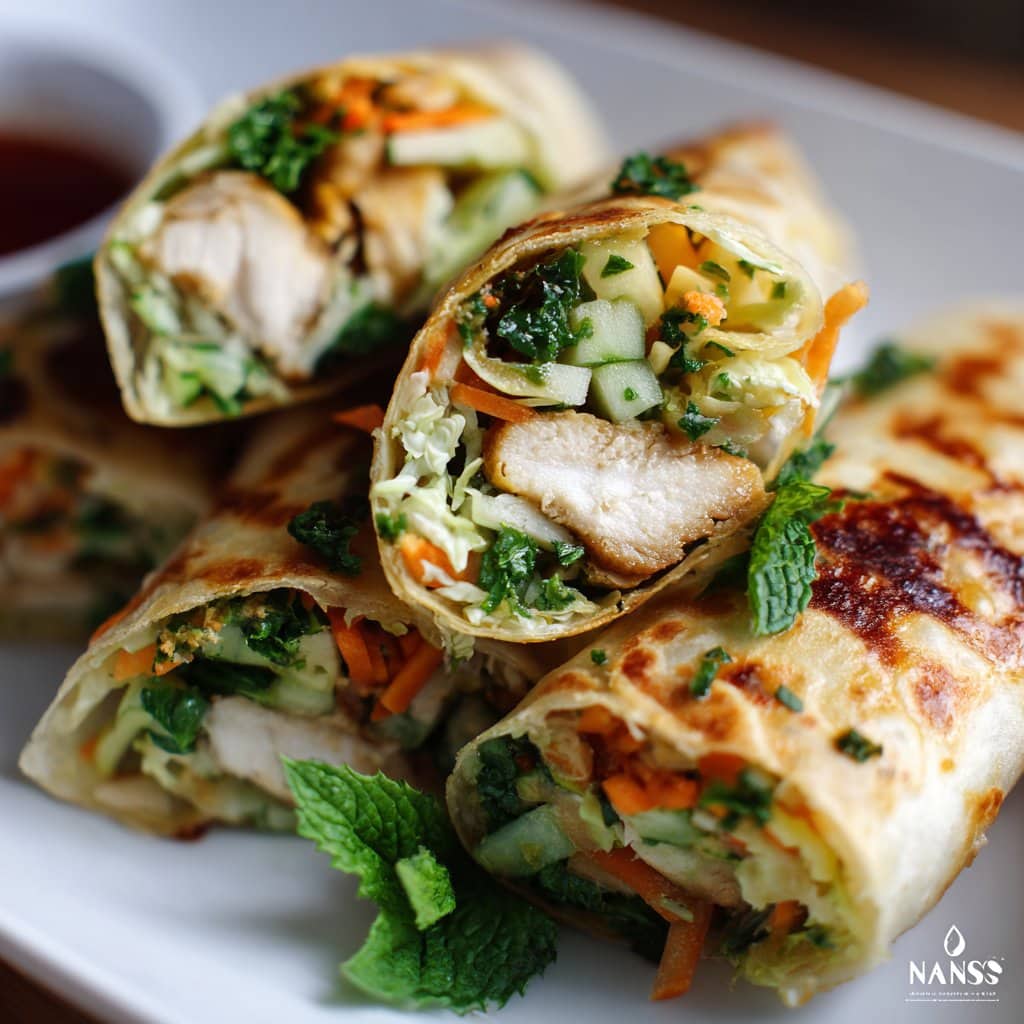 Chicken spring roll