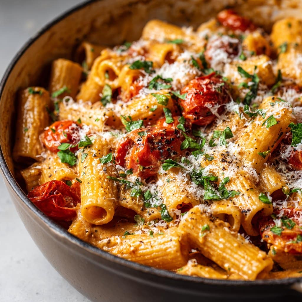 Creamy One Pot Tomato Pasta Dinner