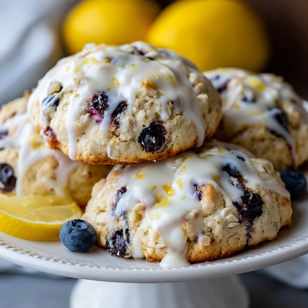 Lemon Blueberry Cheesecake Cookies Recipe