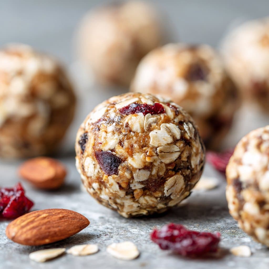 No-Bake Healthy Energy Balls with Oats