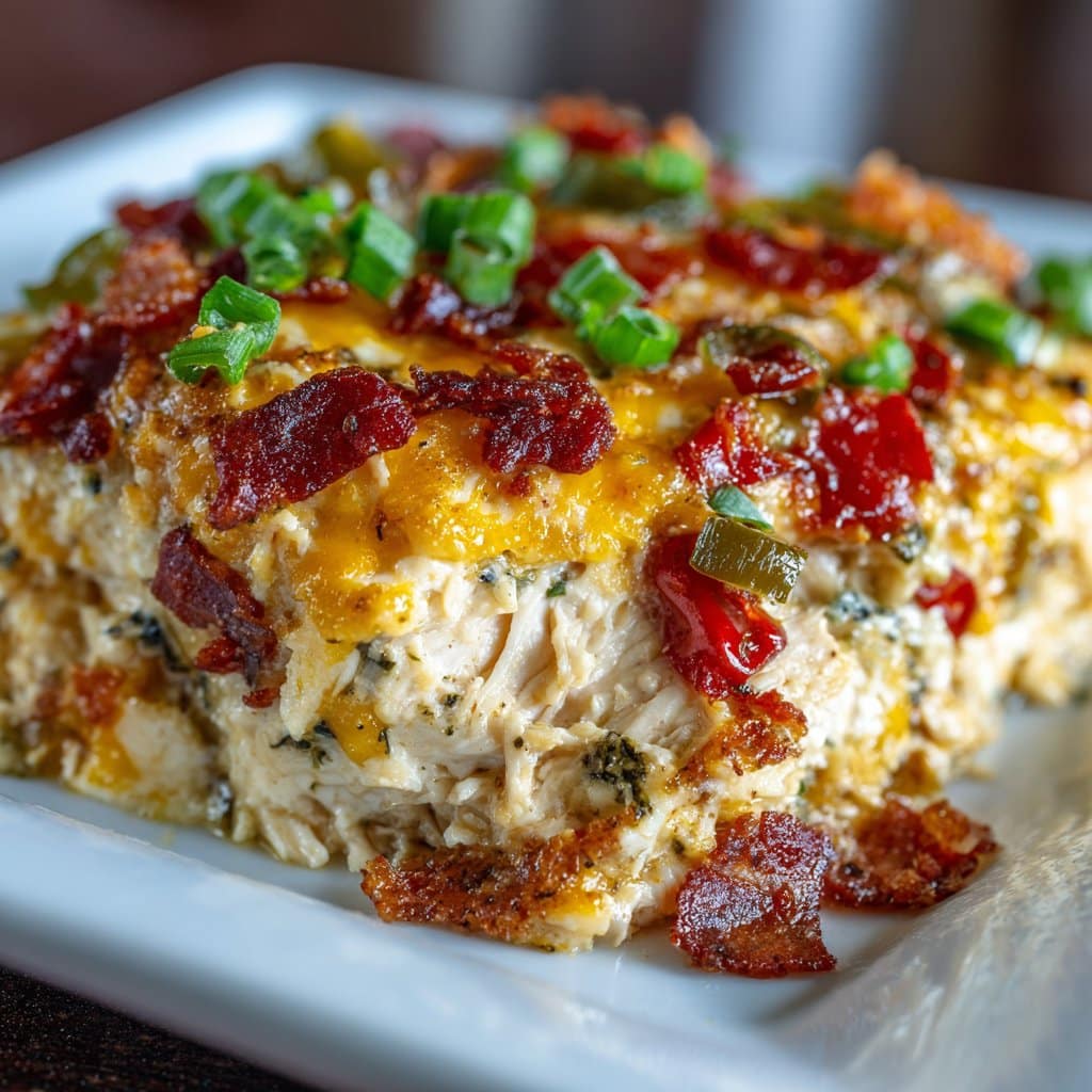 Pepper Jack Crack Chicken Bake