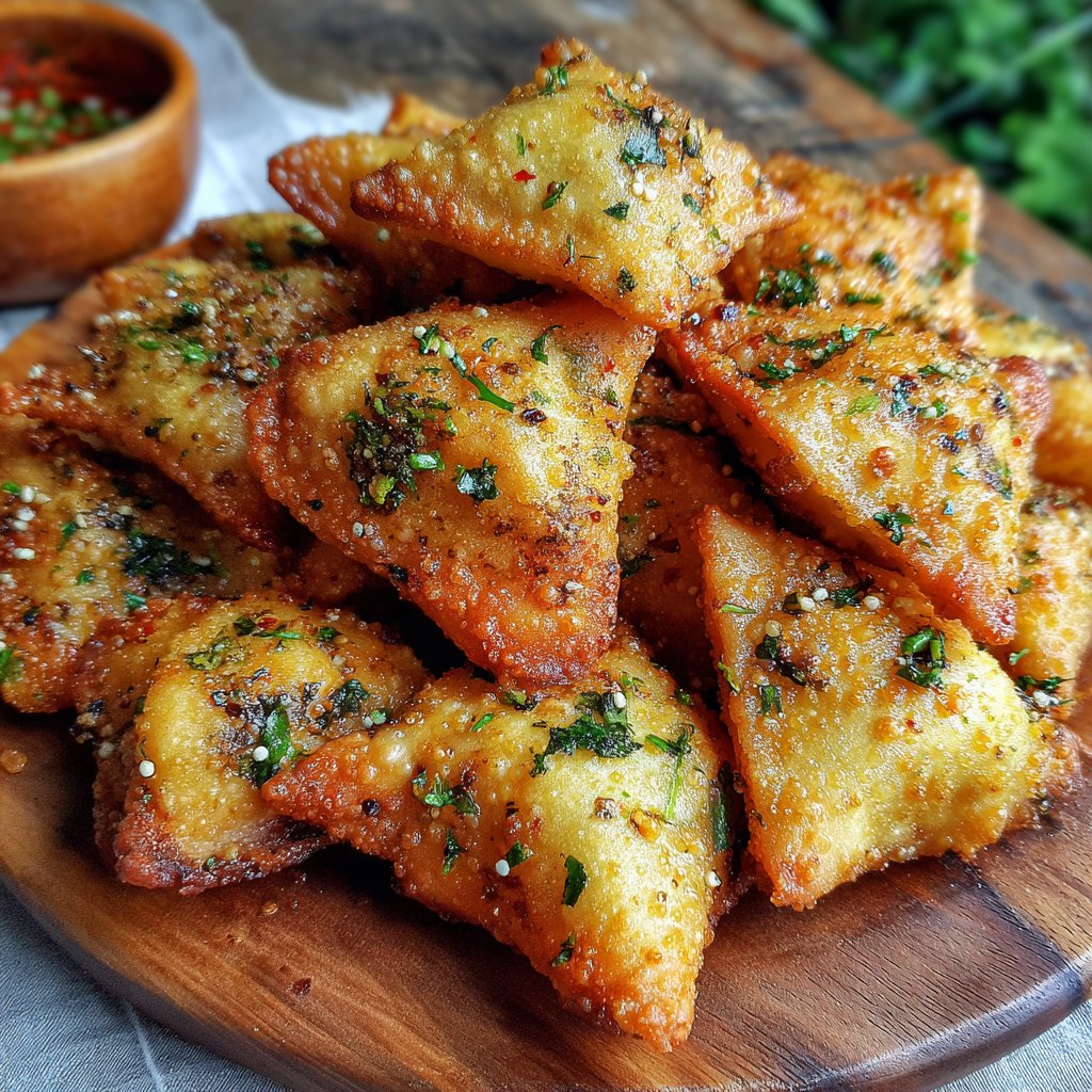 Money Bag Small Chops, So Crispy