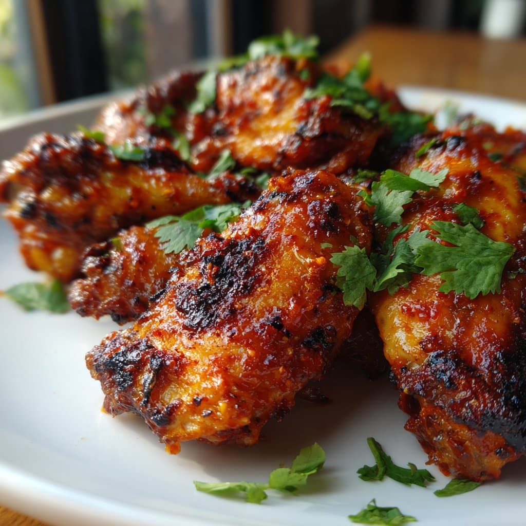 sweet spicy chicken wings