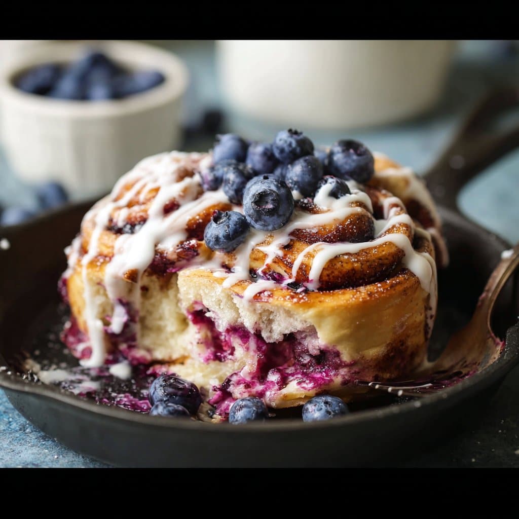 Blueberry Cinnamon Rolls