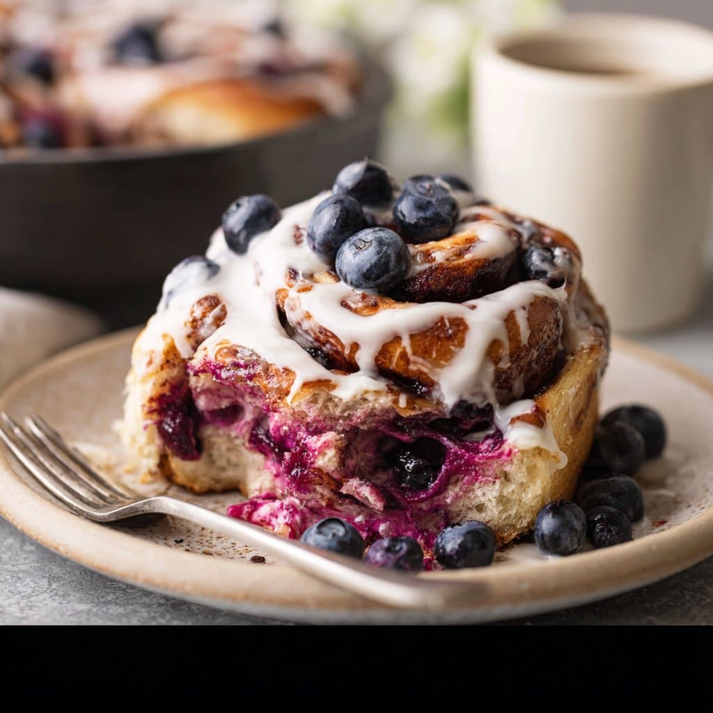 Blueberry Cinnamon Rolls