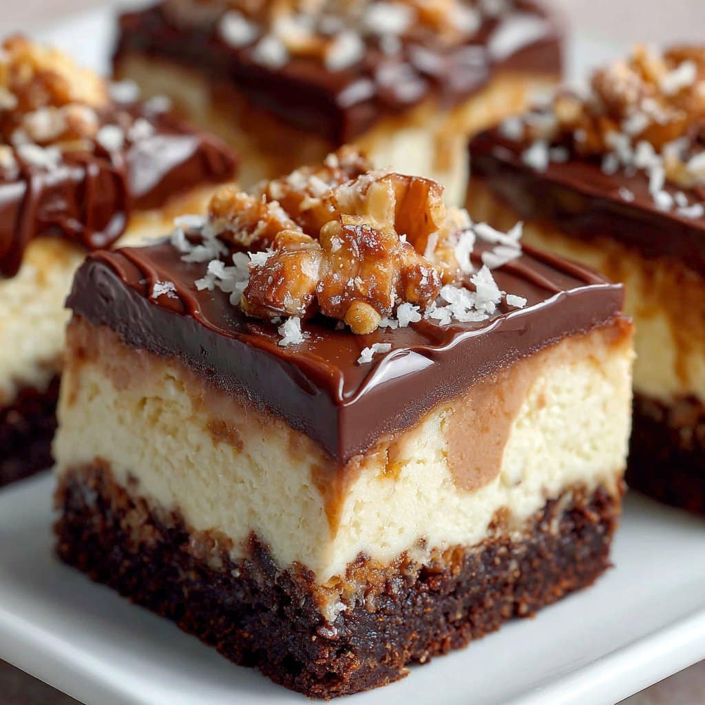 Brownie Cheesecake Bars
