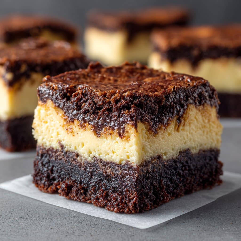 Brownie Cheesecake Bars