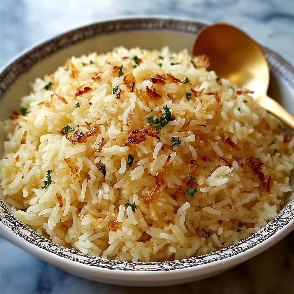 Buttery Onion Rice