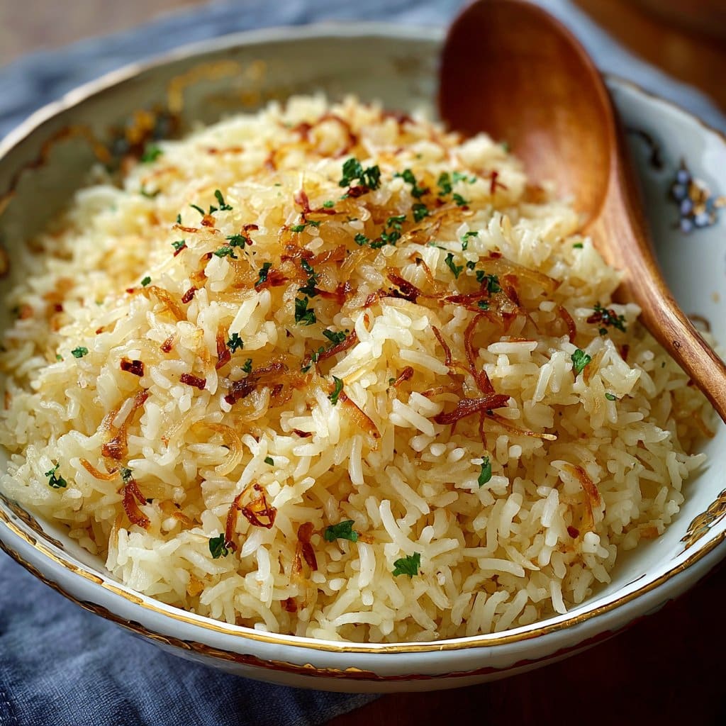 Buttery Onion Rice