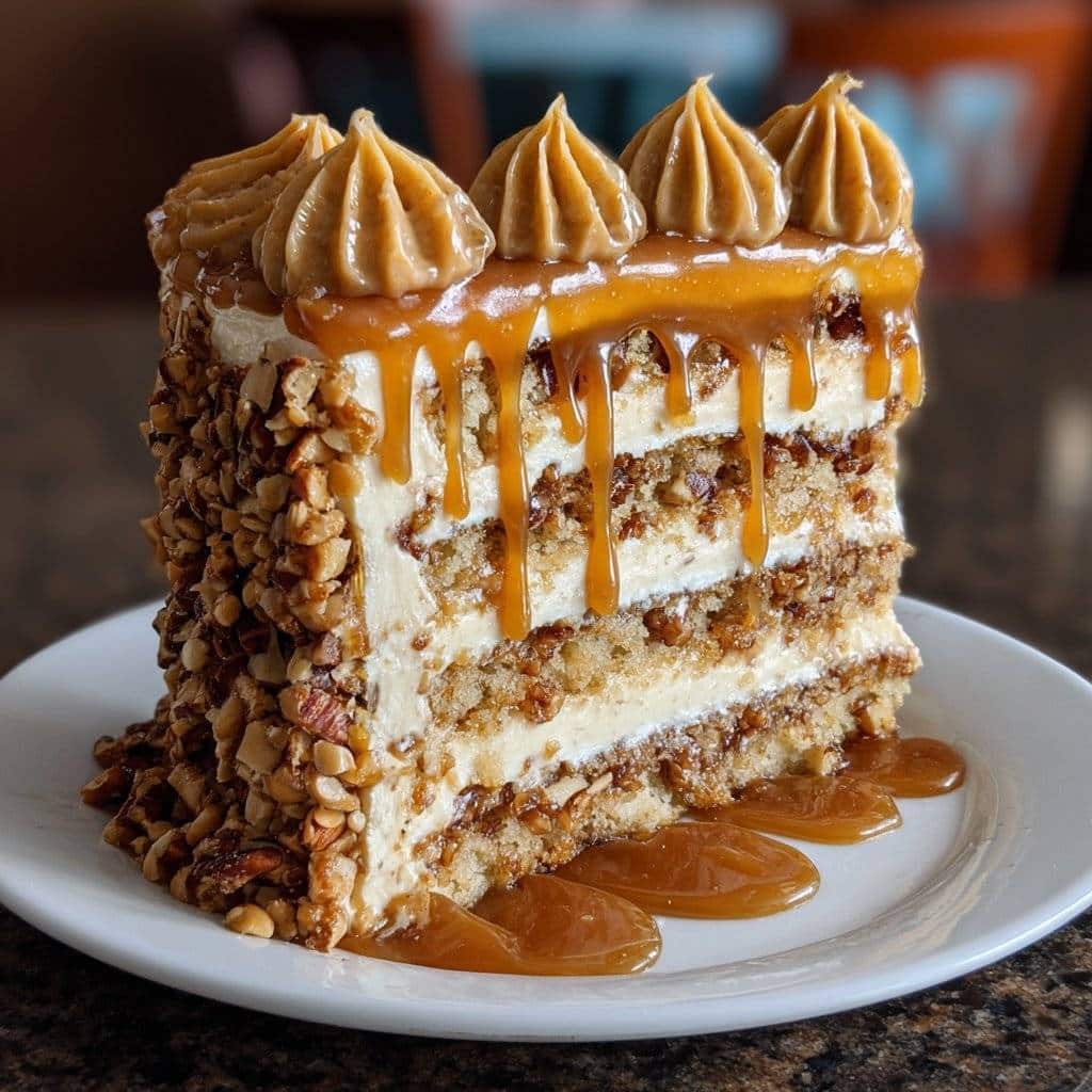 Caramel Crunch Cake