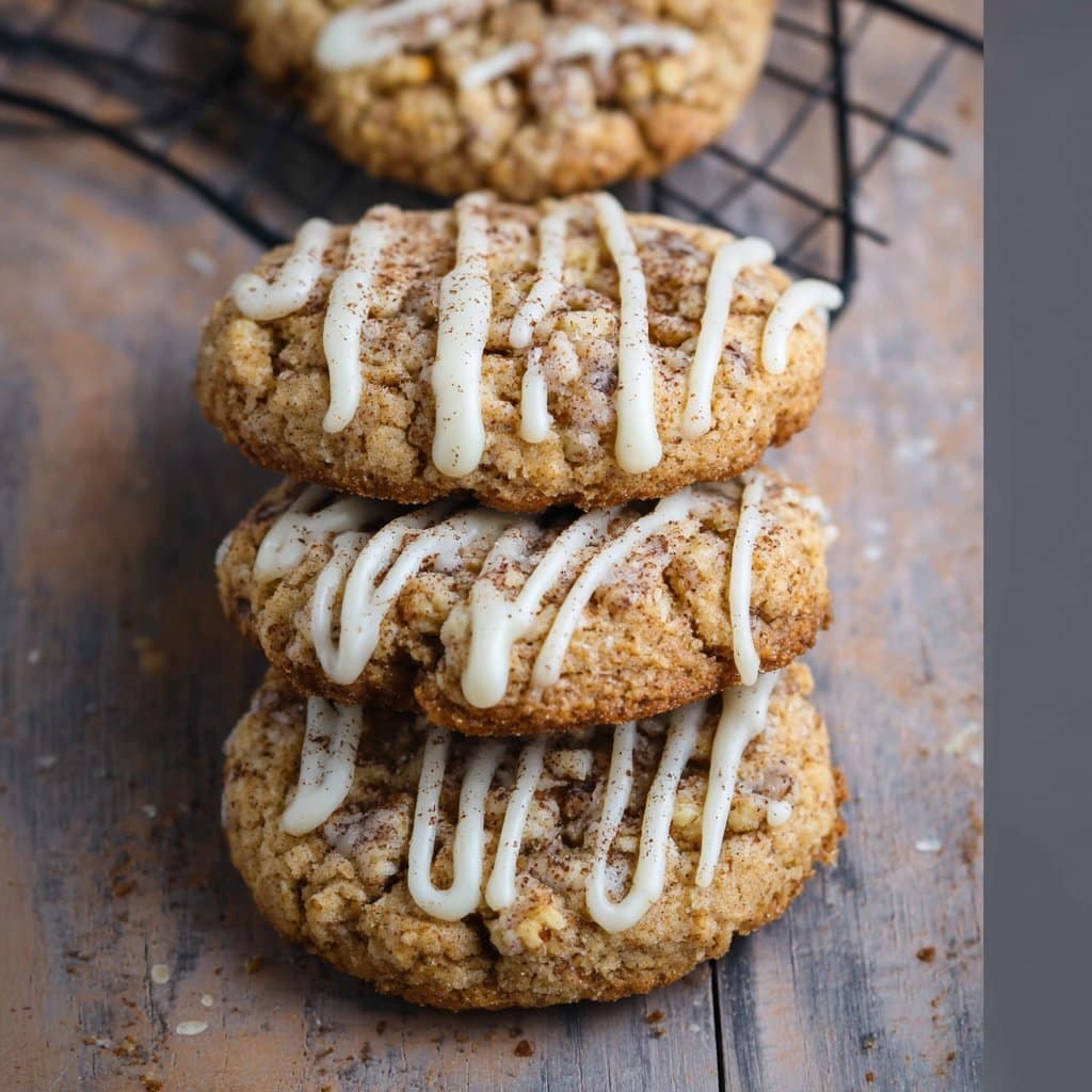 cinnamon spiced  Coffee Cake Cookies