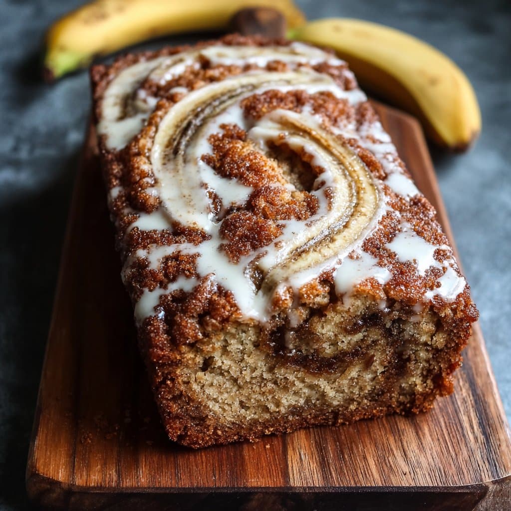 Cinnamon Swirl Banana Bread