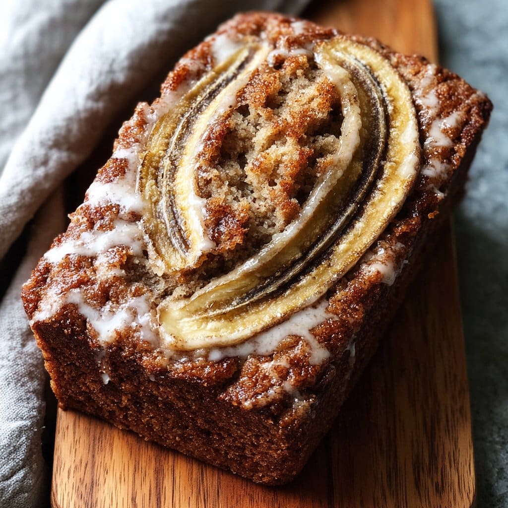 Cinnamon Swirl Banana Bread