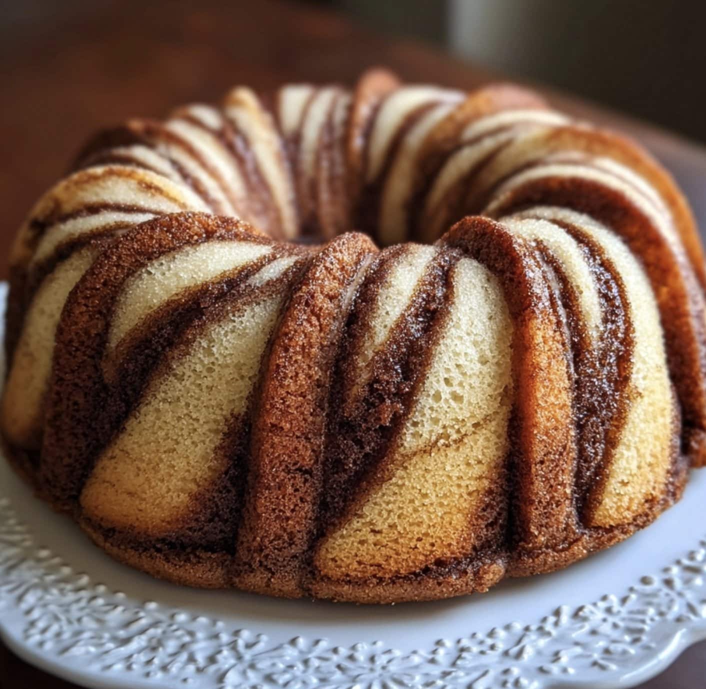 Cinnamon Swirl Bundt Cake