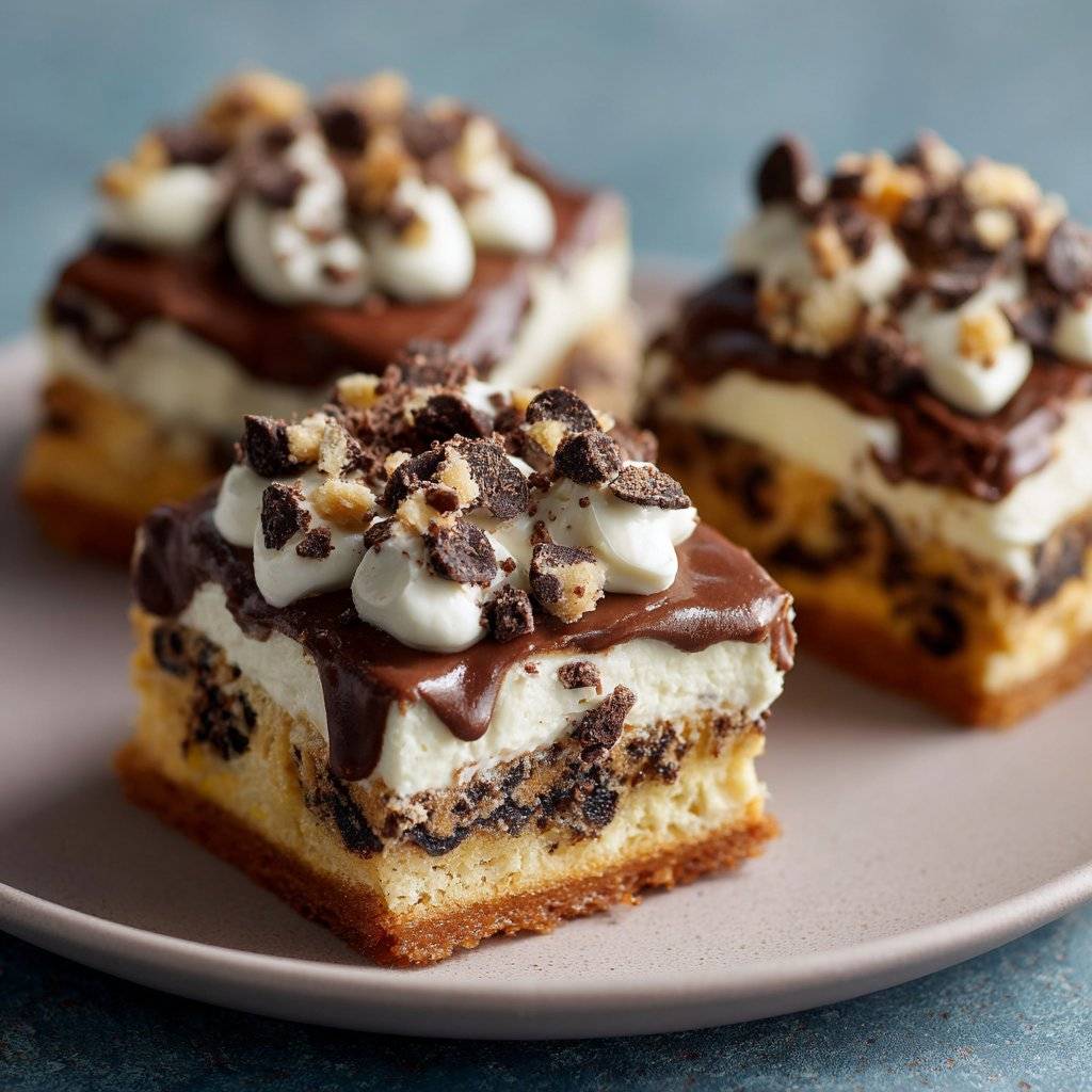 Classic Cannoli Squares