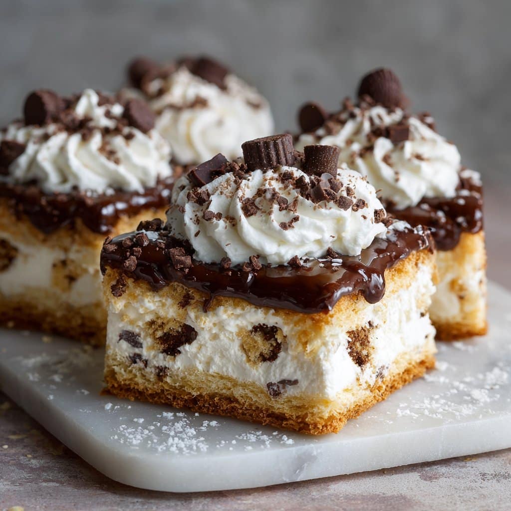Classic Cannoli Squares