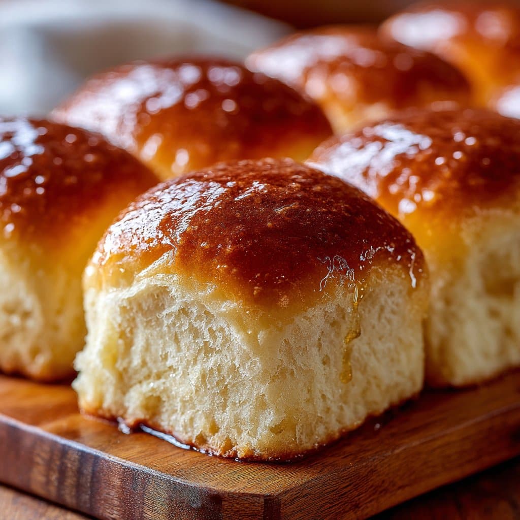 Copycat Texas Roadhouse Rolls with Honey