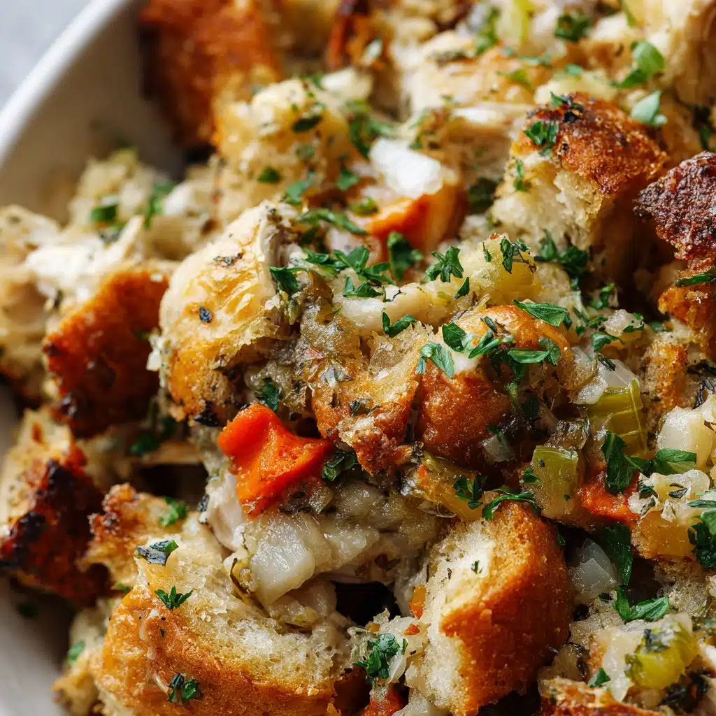 Crock Pot Chicken and Stuffing Dinner