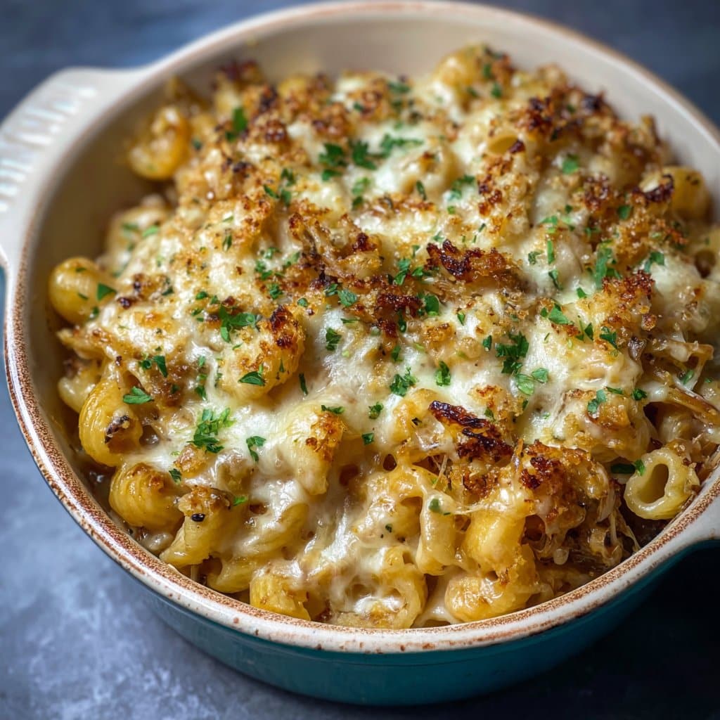 French Onion Soup Pasta Recipe