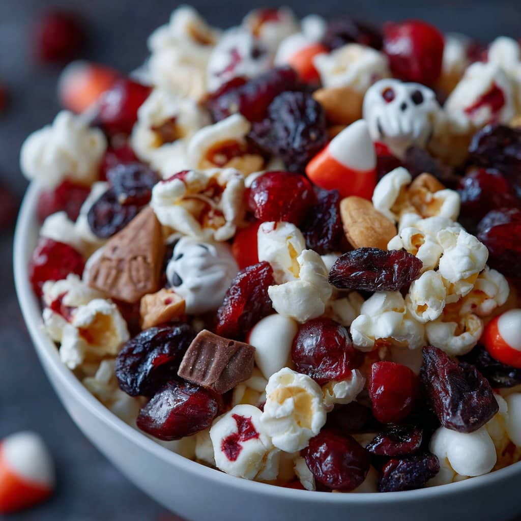 Halloween Vampire Bite Trail Mix