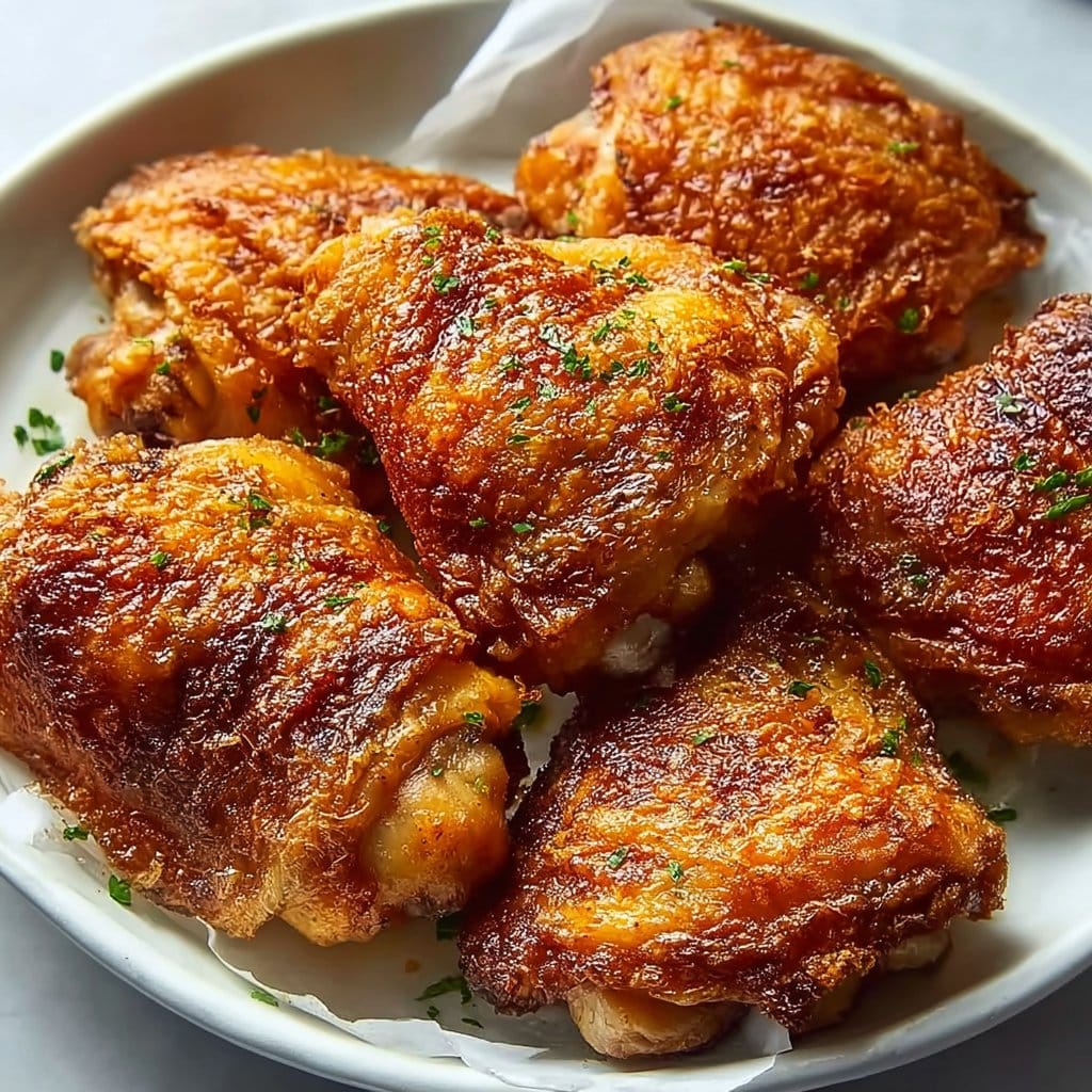 Oven-Fried Chicken Thighs Recipe