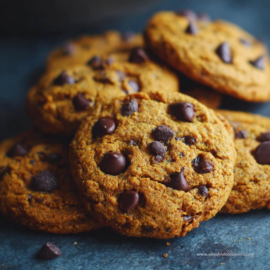 Pumpkin Chocolate Chip Cookies Easy Recipe