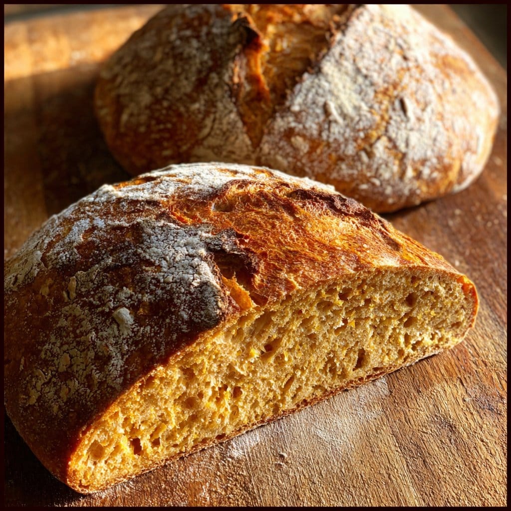 Pumpkin Sourdough Bread Homemade recipe