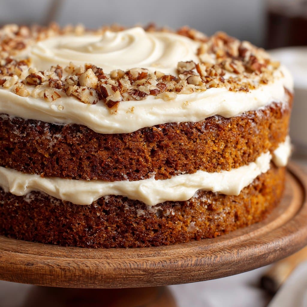Pumpkin Spice Cake with Cream Cheese Frosting