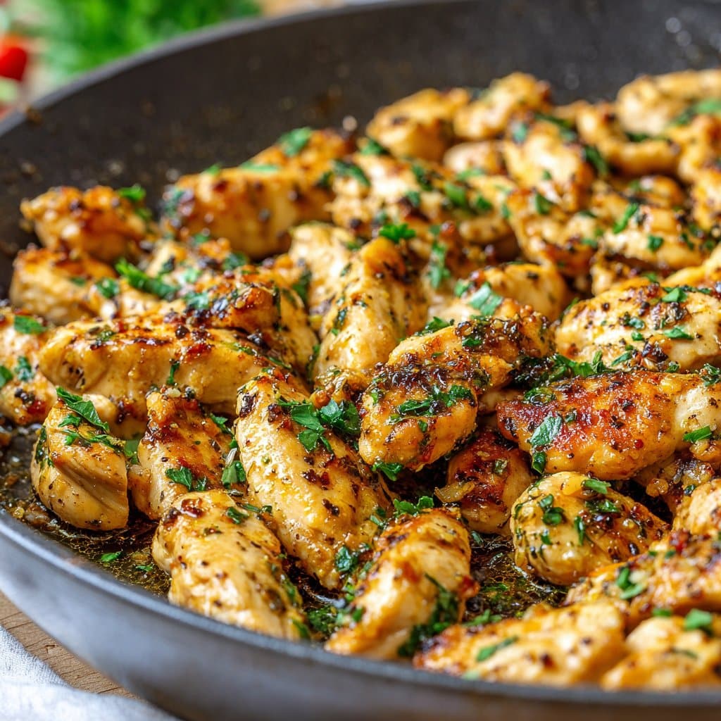 Garlic Chicken Skillet (Keto Friendly)