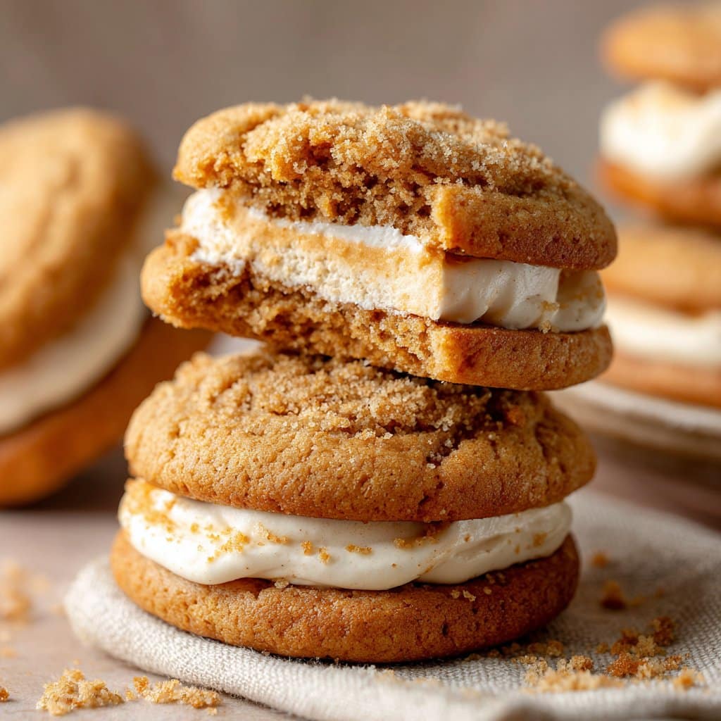 Pumpkin Cheesecake Cookies (Soft & Spiced)