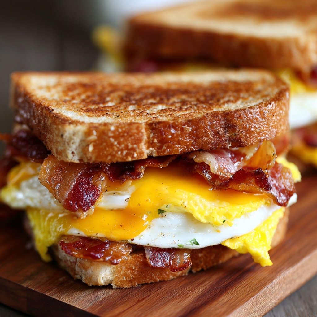 Bacon, Egg and Cheese Sandwiches