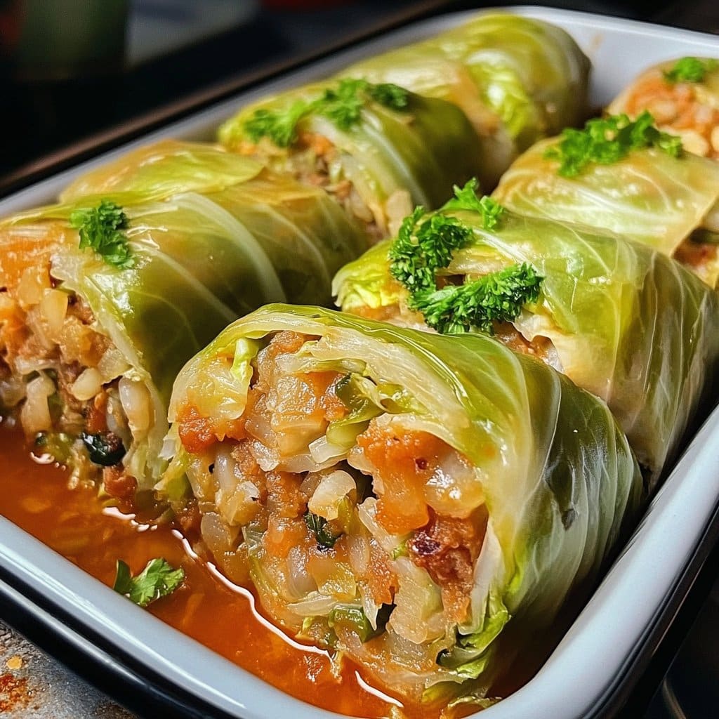Eat Stuffed Cabbages Rolls