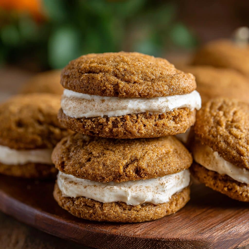 Pumpkin Cheesecake Cookies (Soft & Spiced)