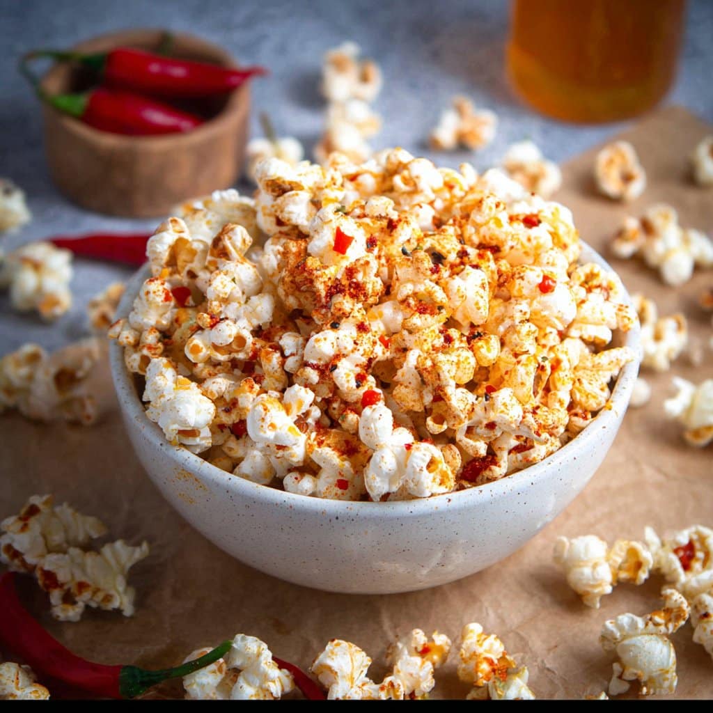 Sweet Spicy And Salty Popcorn