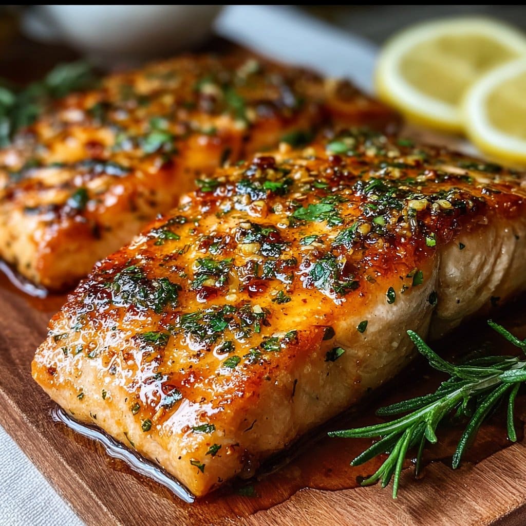 Texas Roadhouse-Style Baked Salmon