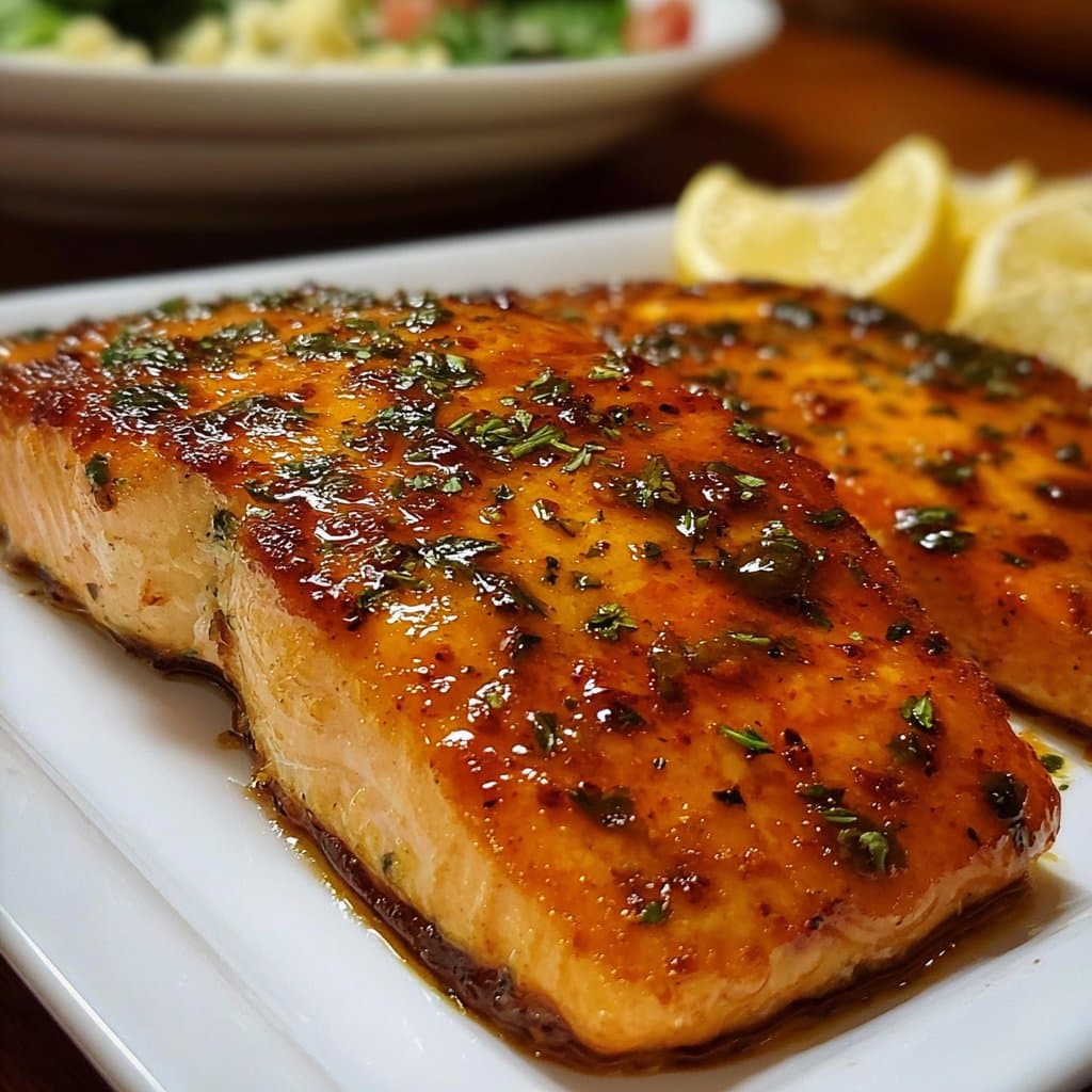 Texas Roadhouse-Style Baked Salmon
