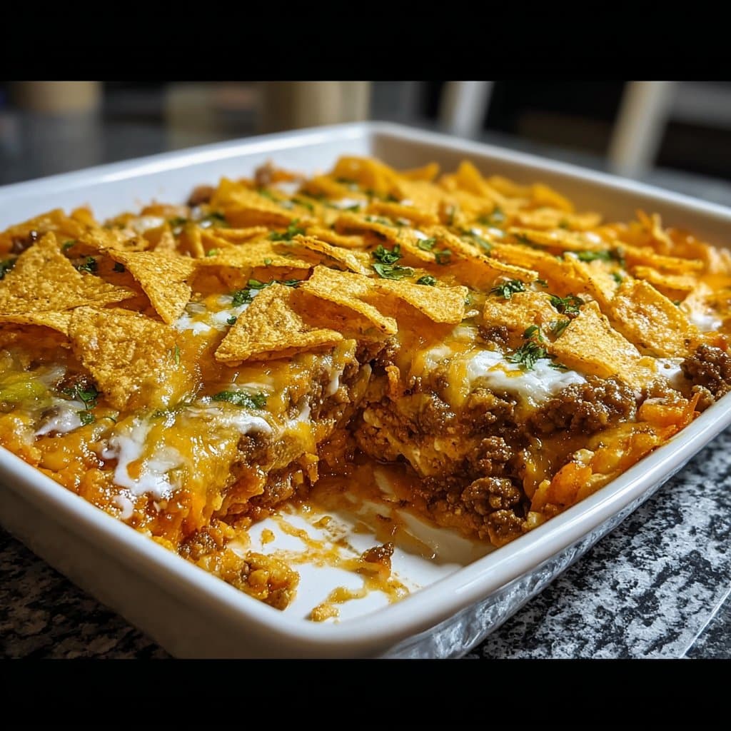 White Trash Casserole with Doritos