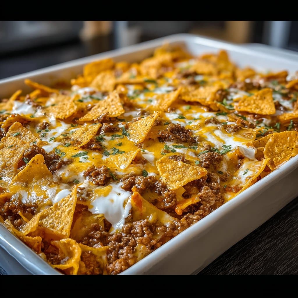 White Trash Casserole with Doritos