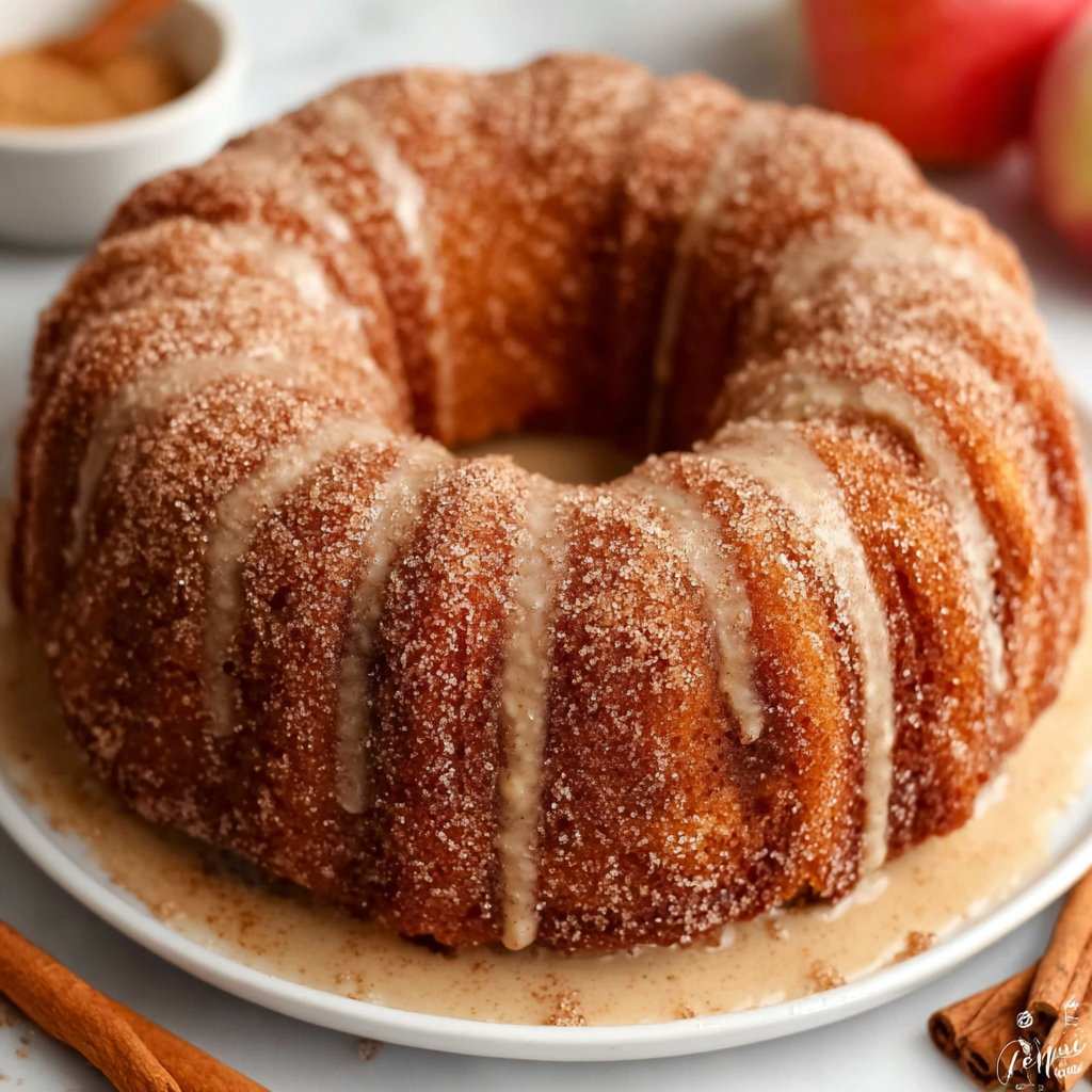 Apple Cider Donut Cake Recipe