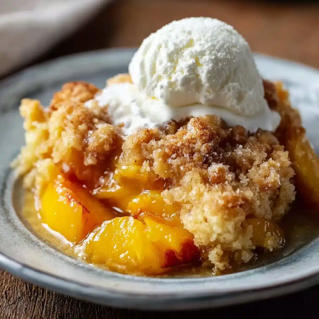 Best Peach Cobbler Dump Cake Recipe