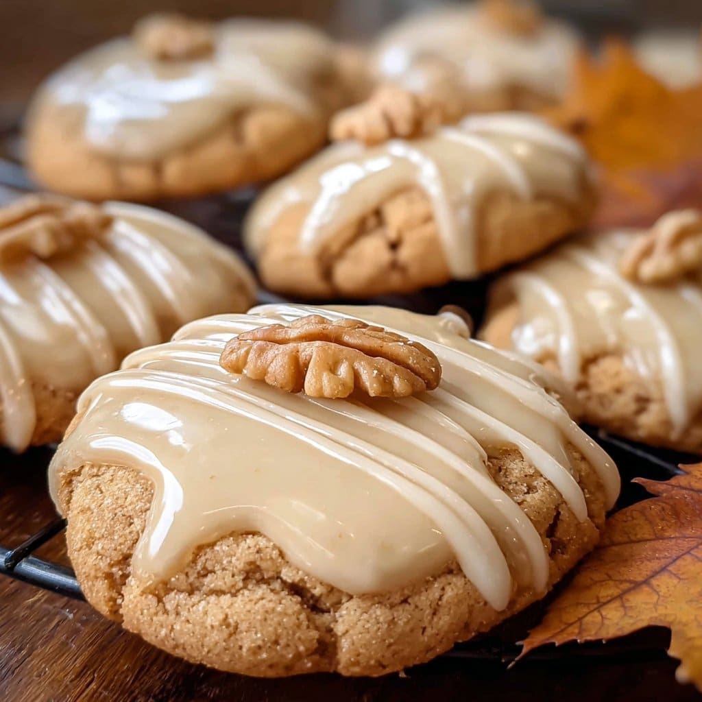 BEST RECIPE For Maple Cookies with Maple Icing