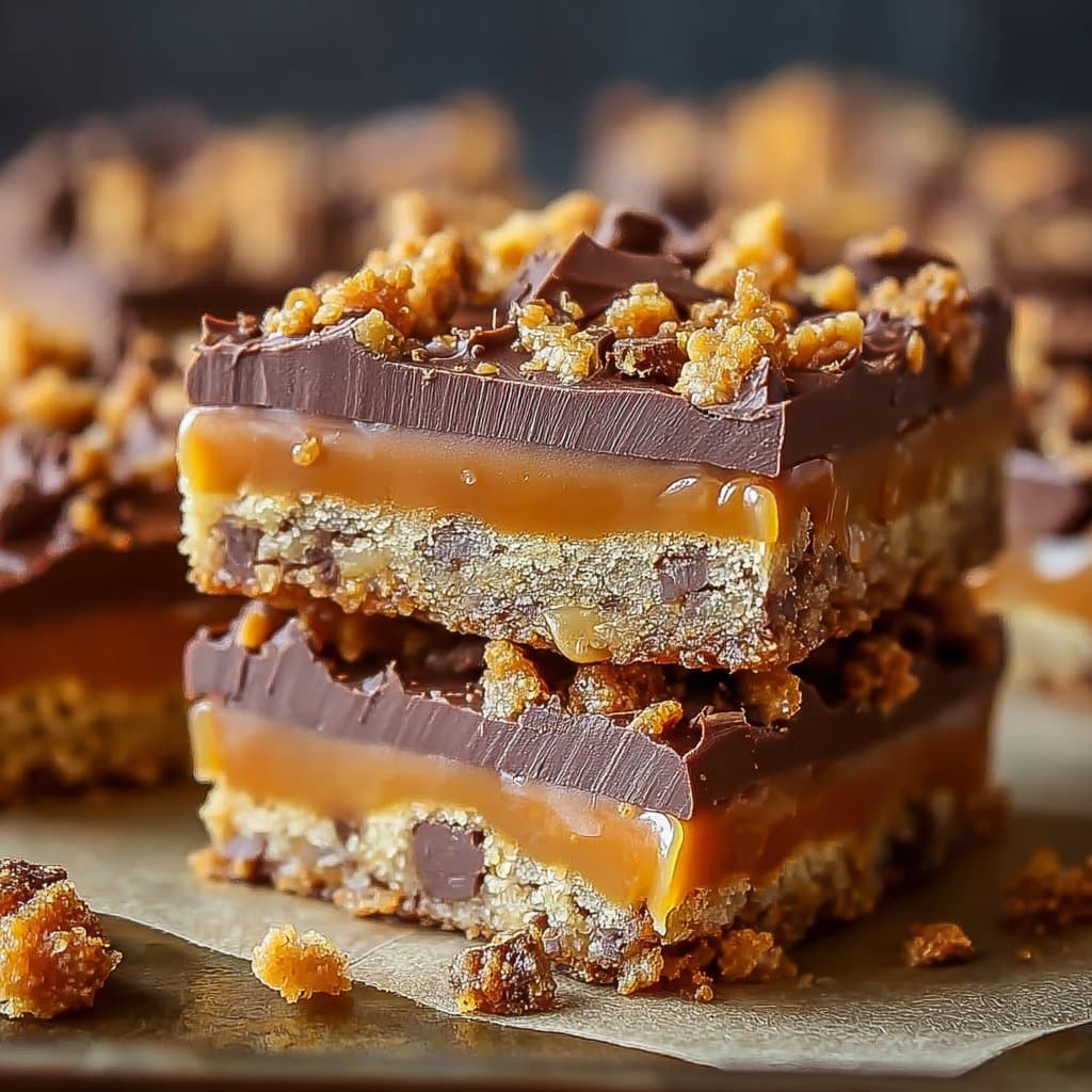 Butterfinger Caramel Crunch Bars Recipe