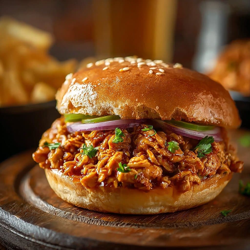 Cajun Chicken Sloppy Joes