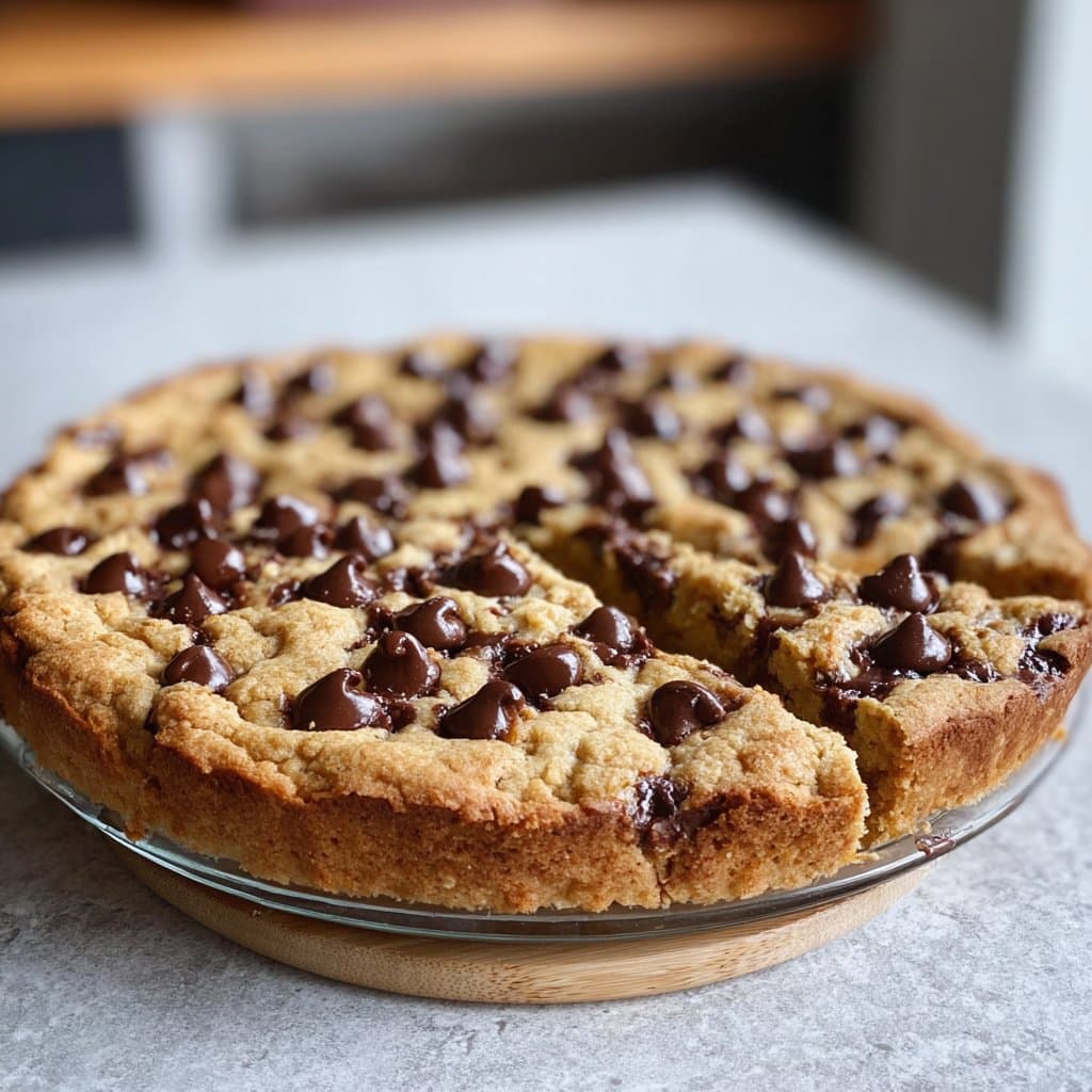 Chocolate Chip Cookie Pie