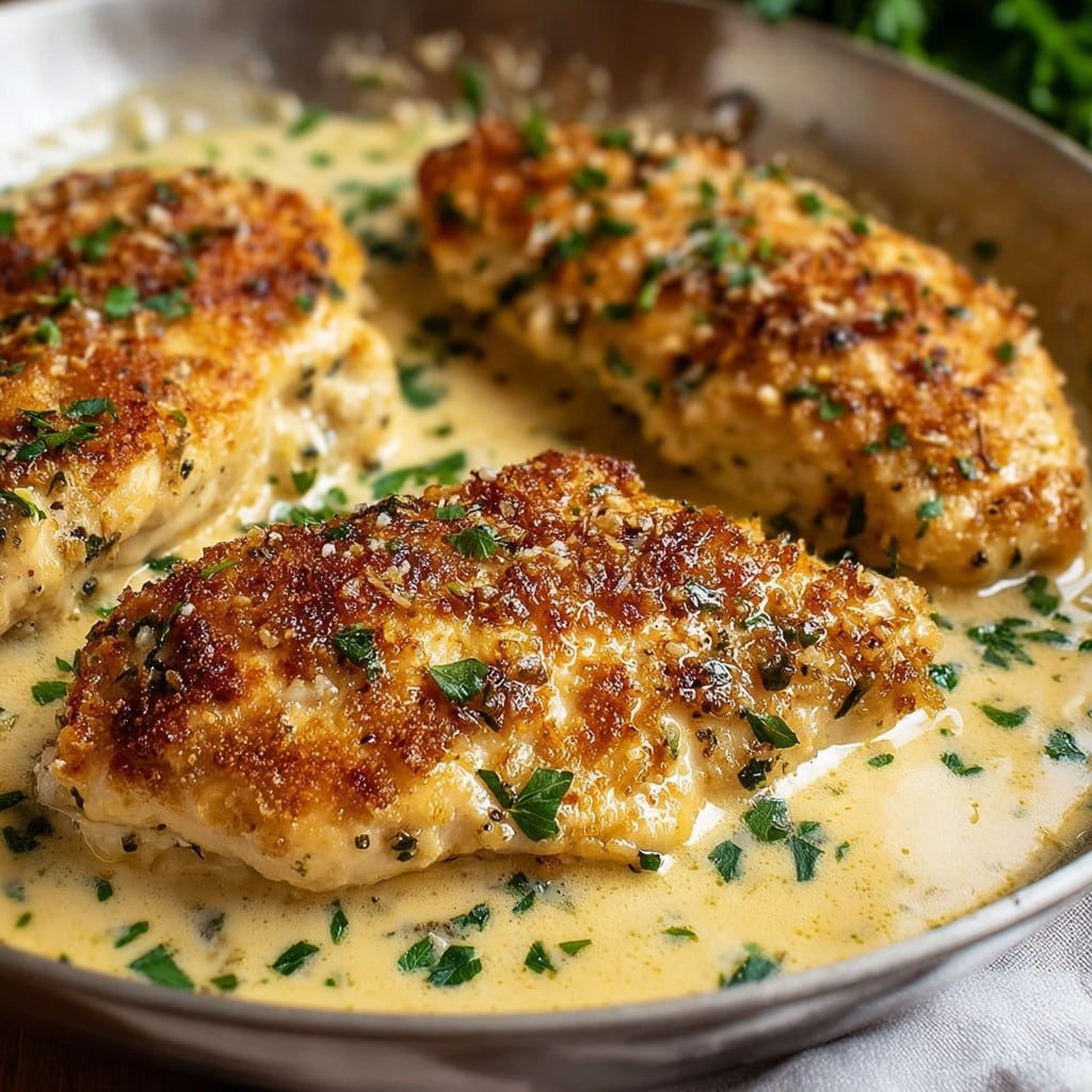 Comfort Creamy Garlic Parmesan Chicken Recipe