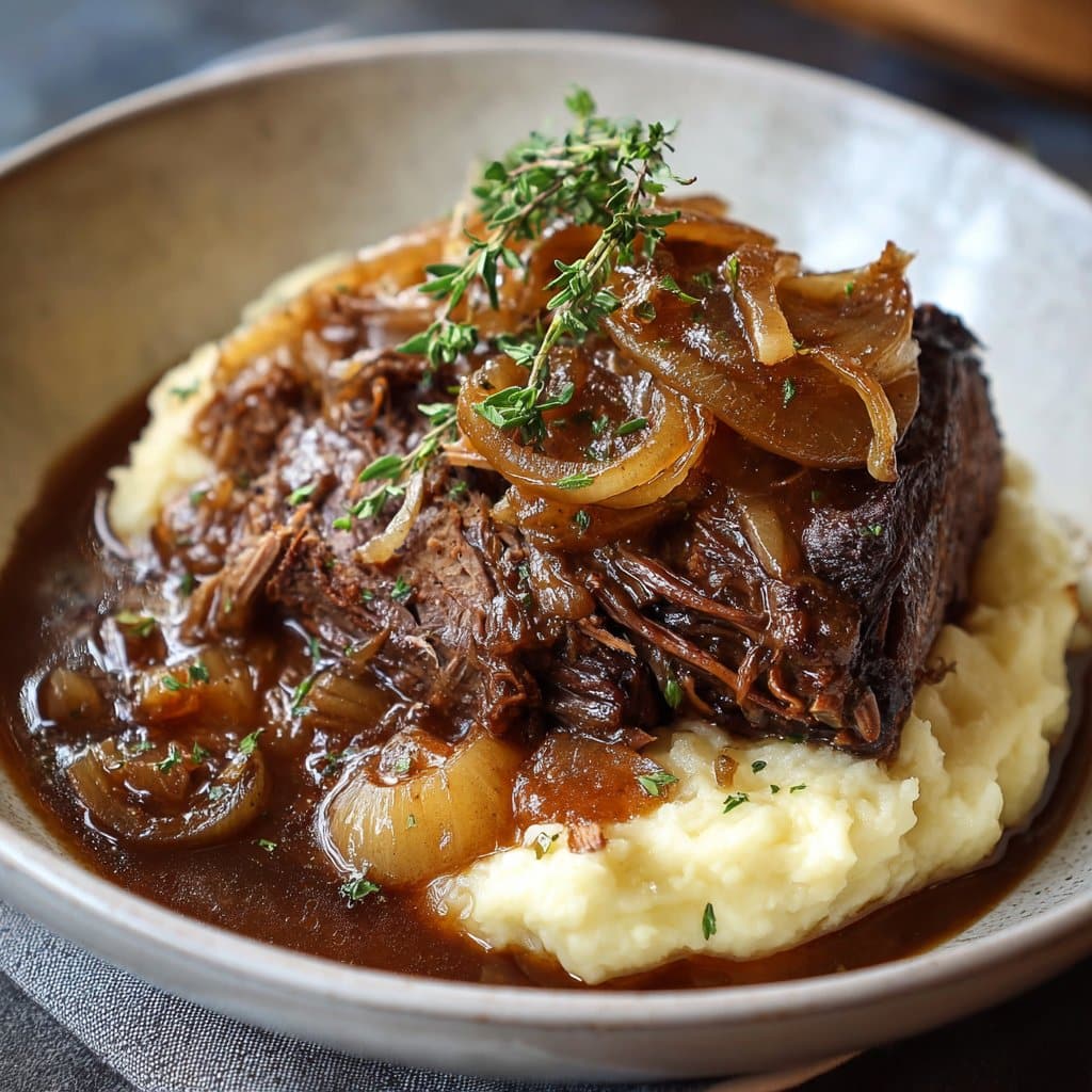 Comfort French Onion Pot Roast Recipe