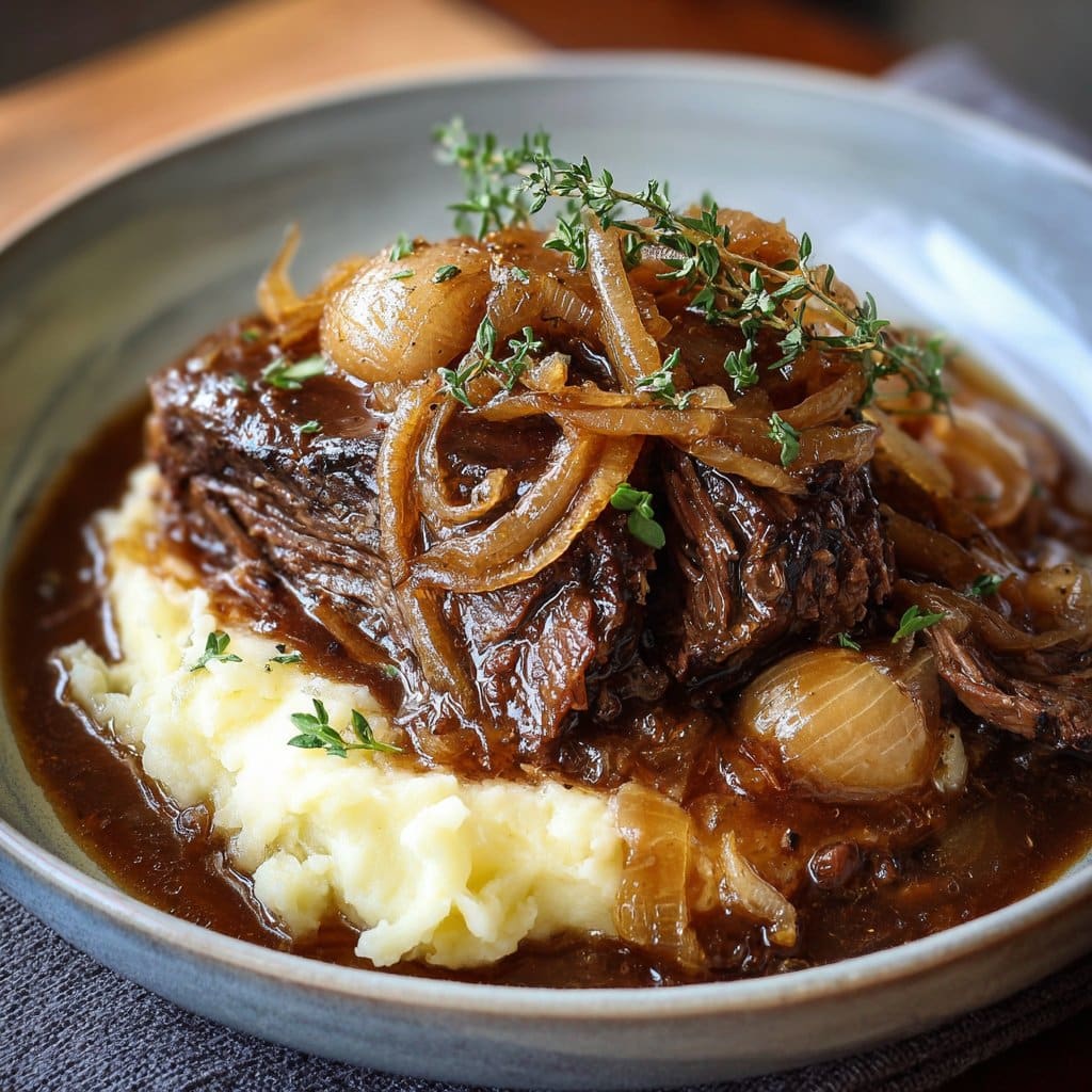 Comfort French Onion Pot Roast Recipe